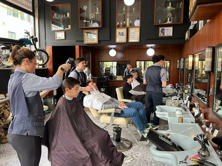 Foto da barbearia